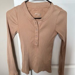 Aerie Henley Long Sleeve